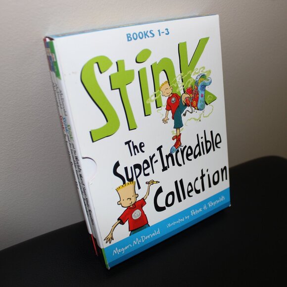 FREE*❤️Stink: The Super-Incredible Collection: Books 1-3 Megan McDonald box set - Picture 2 of 5